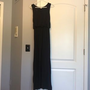 Maxi black dress